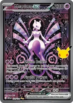 Mewtwo ex, owned card